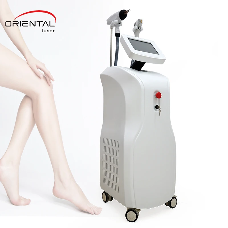 

Multifunction portable IPL hair removal and Nd yag laser tattoo hair removal machine with RF