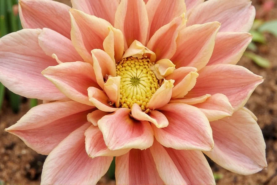 Close-up of torch ginger flower showing distinctive pink bracts and yellow stamens