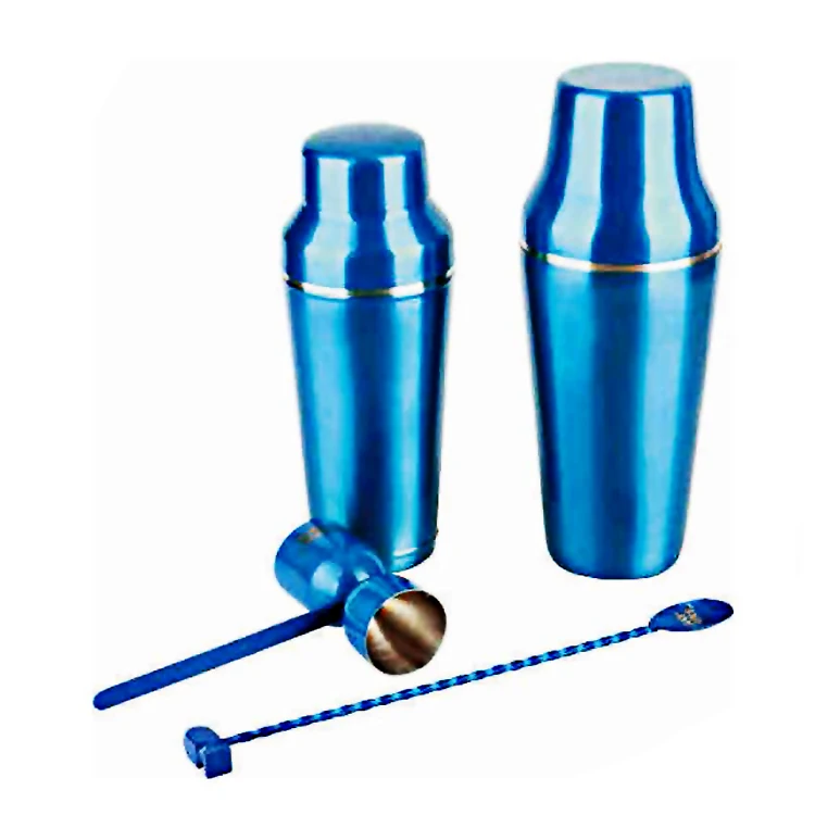 Wholesale Cheap Price Custom Bar Pub Accessories Barware Set Stainless Steel Bar Tools Bartender Martini Kit Set Cocktail Shaker