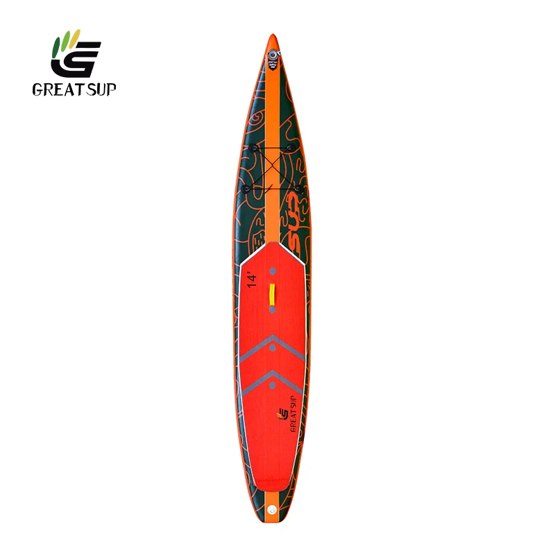 

New design Red SUP Board professional Customized Surfing board with paddle inflatable paddle board