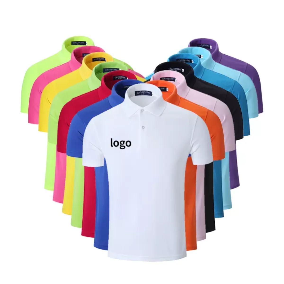 

Original Logo Custom Polyester Solid Color Plain Blank Pique Camisa 100% T Shirt Cotton T-shirts Men's Polo Shirts
