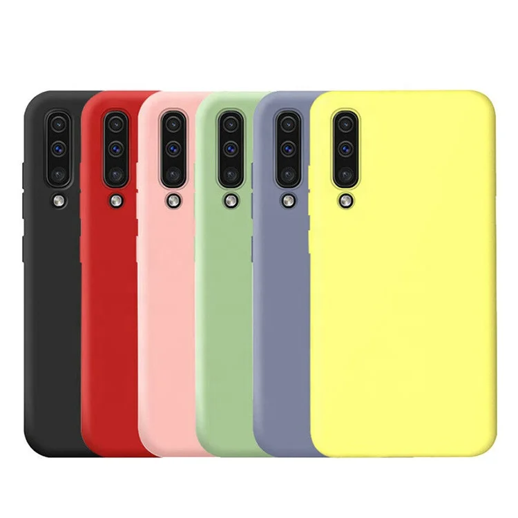 

For Samsung Galaxy A10S A20S A30S A50S A70S Slim Soft Liquid Silicone Case Cover