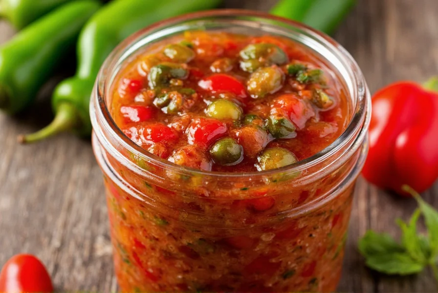 green pepper relish