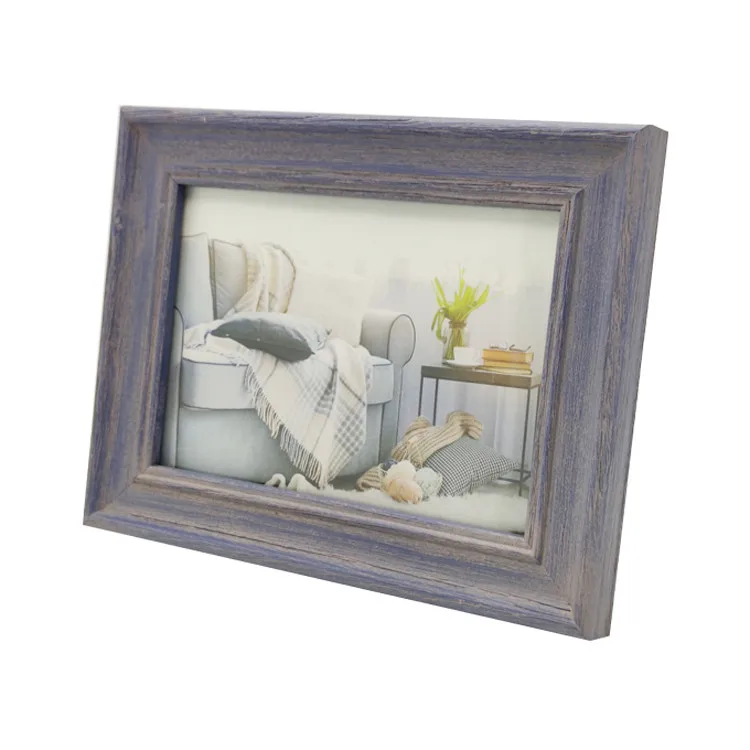 Rustic style 5 x 7 wall frames picture glass picture photo frame