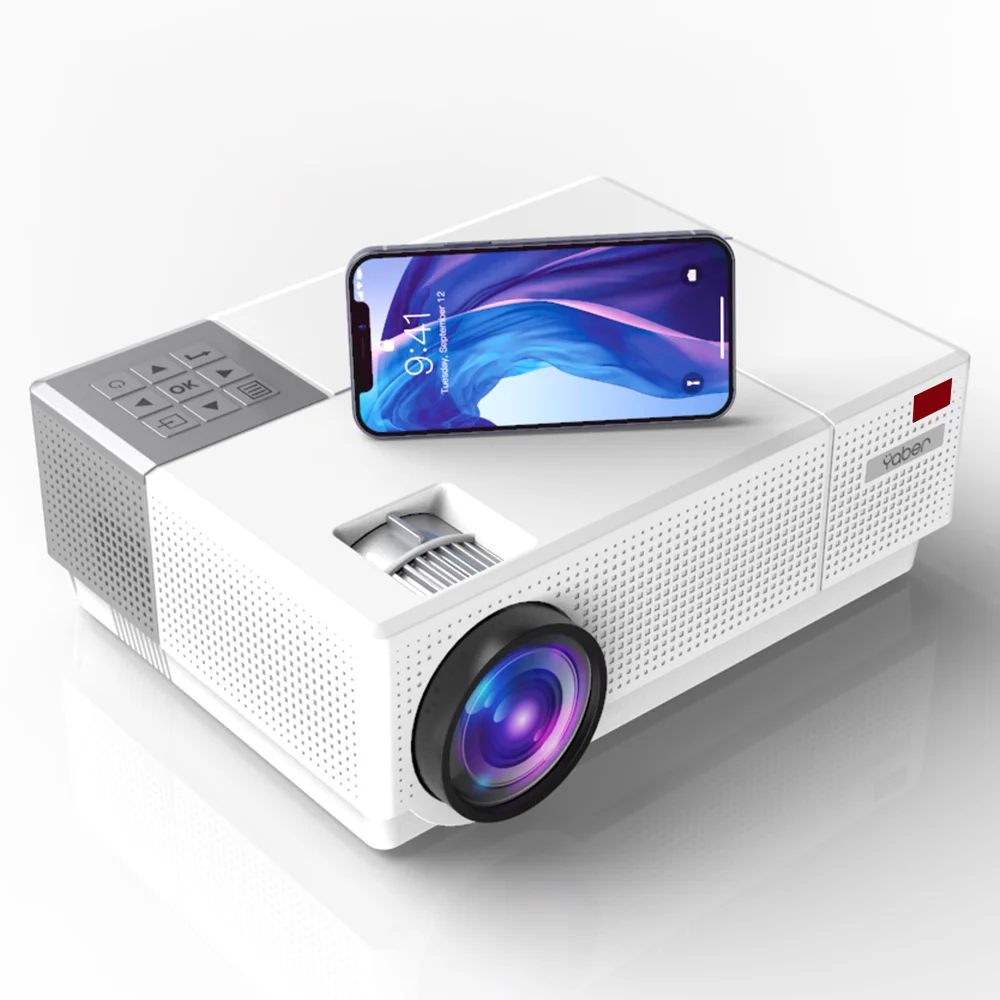 

Yaber Y31 LCD Home Theater Projectors Support 4K Native 1080P 300inch HiFi Stereo Sound 4D Keystone Correction Smart Projectors