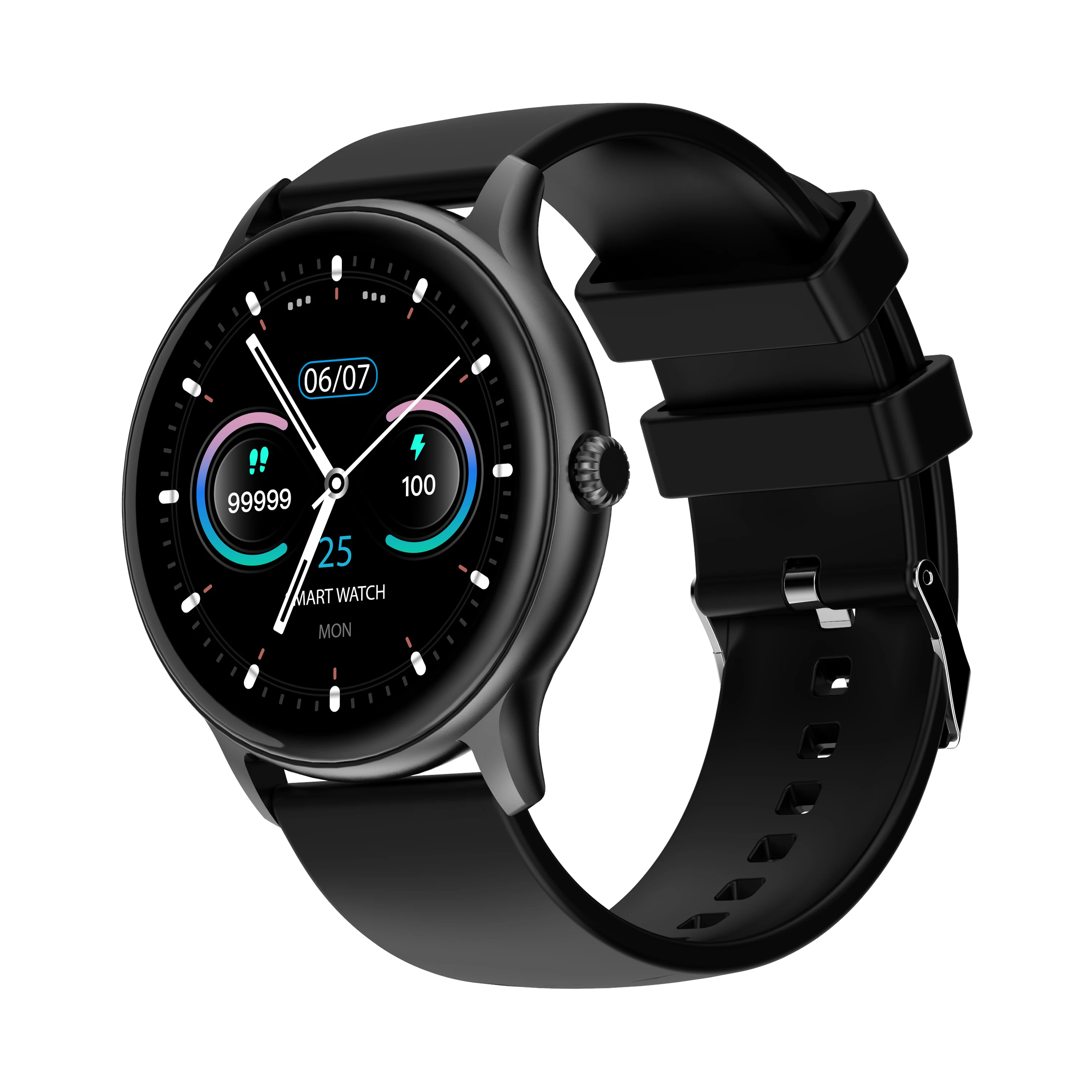 

Shenzhen 1.28 Inch Round Touch Screen Heart Rate Blood Pressure BT Calling Smart Watch Z12