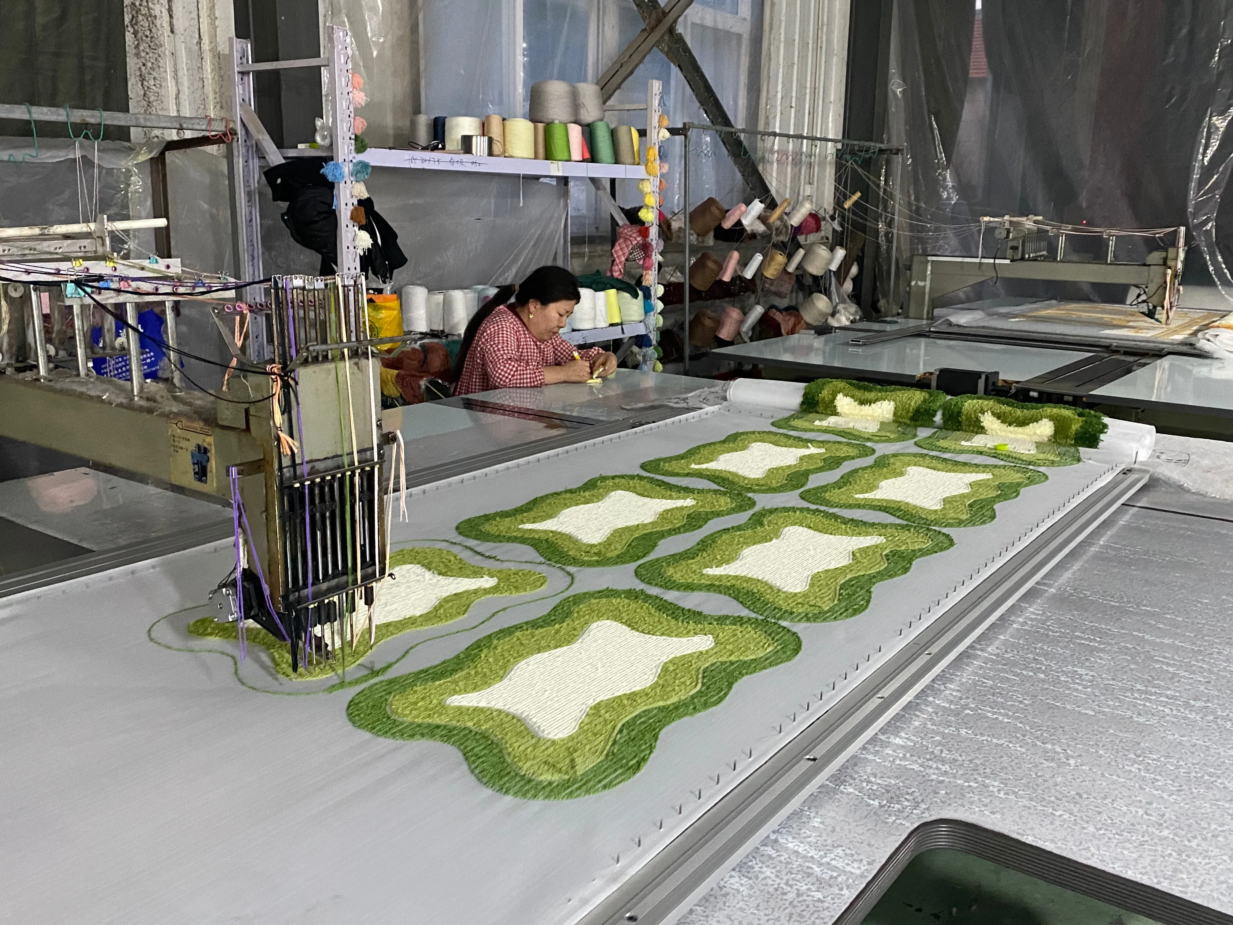 YFON Factory — Laser cut rug shapes