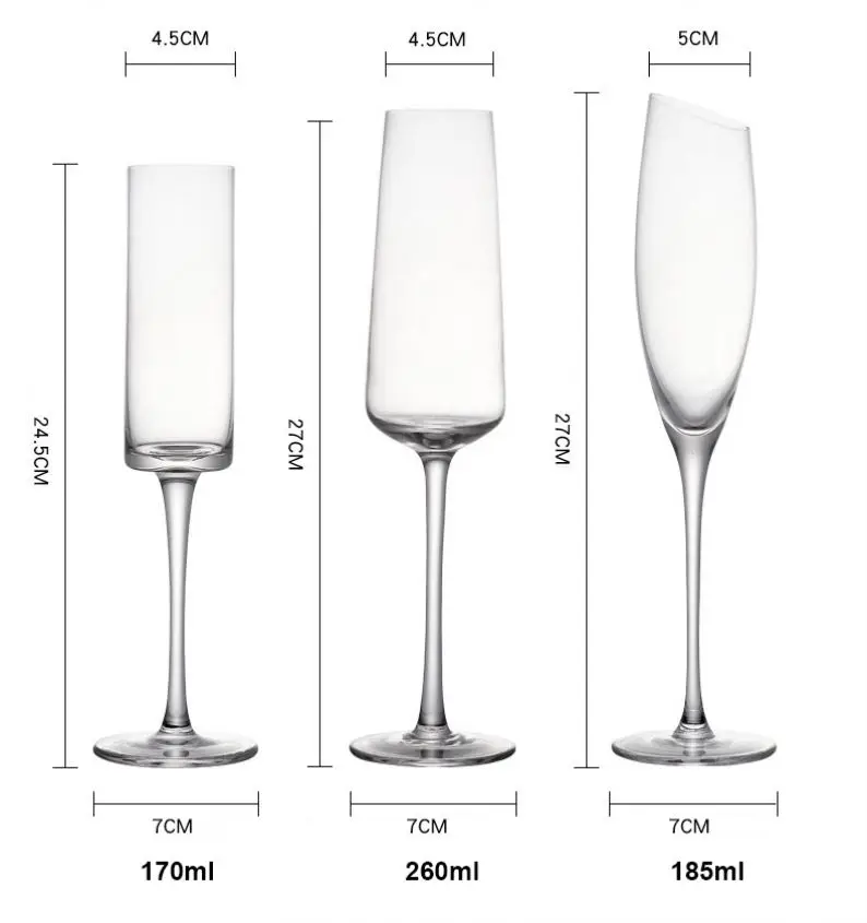 

luxury bulk crystal glass wedding custom champagne flutes