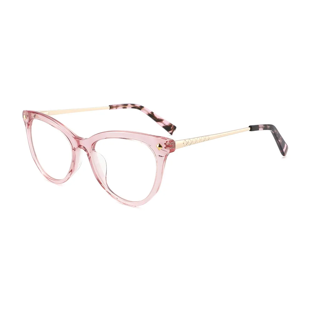 

Amazon Hot Sales Stylish New Model Acetate Eyeglasses Frame Blue Light Blocking Prescription Optical Logo