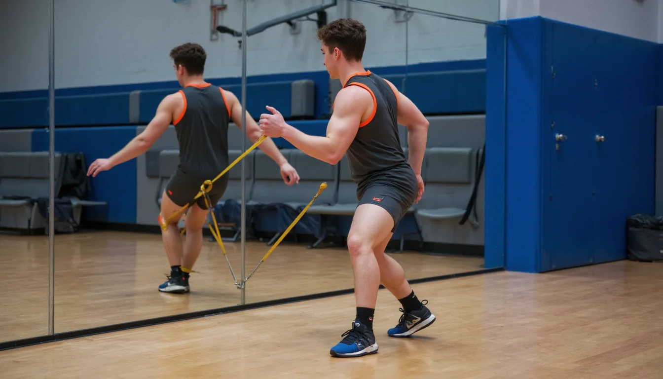 How to Build Basketball Defensive Slides in 2026: The Resistance Band ...
