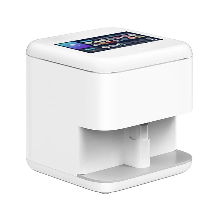 

3D digital nail printer nail polish printing machine with low price for nail salon, White