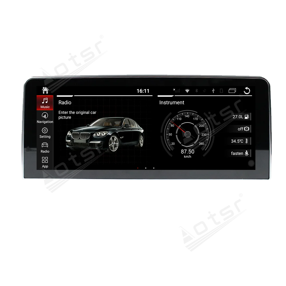 

12.3 Inch Android 10.0 8+128 For BMW 3GT Series F34 Car Stereo GPS Navigation Radio Headunit Multimedia Player Tape Recorder