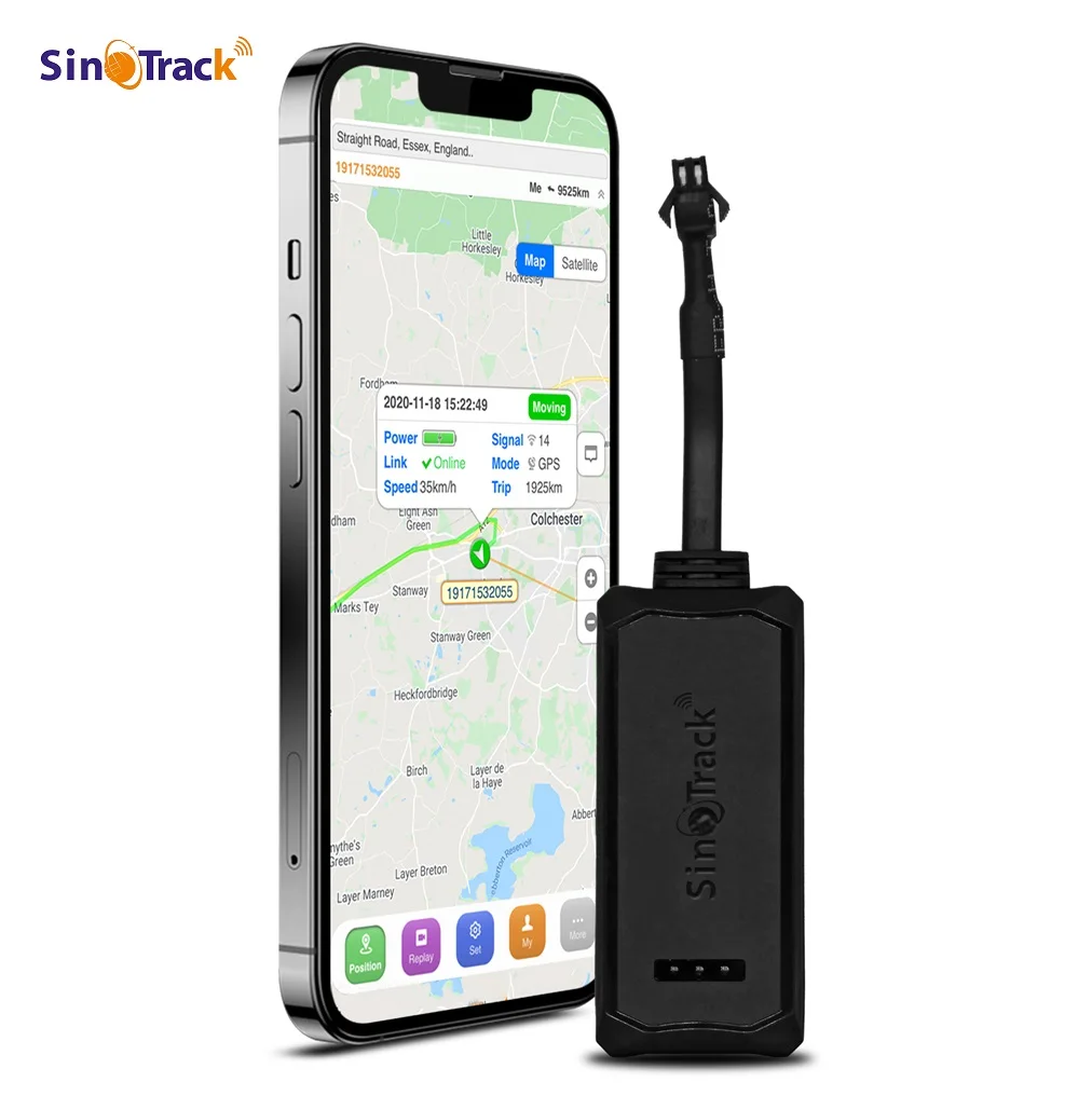 

SinoTrack 900 Low Power Consumption 2G Gsm Sim Card Vehicle GPS Tracker Free App