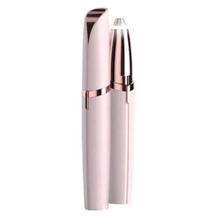 

Mini Electric Eyebrow Trimmer Makeup Painless Eye Brow Epilator for Women Shaver Razors Portable Facial Hair Remover, Gold, pink, white, rose gold,black, red