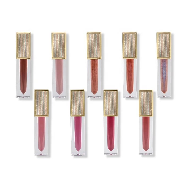 

Best Selling Luxury Glitter Lipgloss Shiny Lip Gloss Private Label