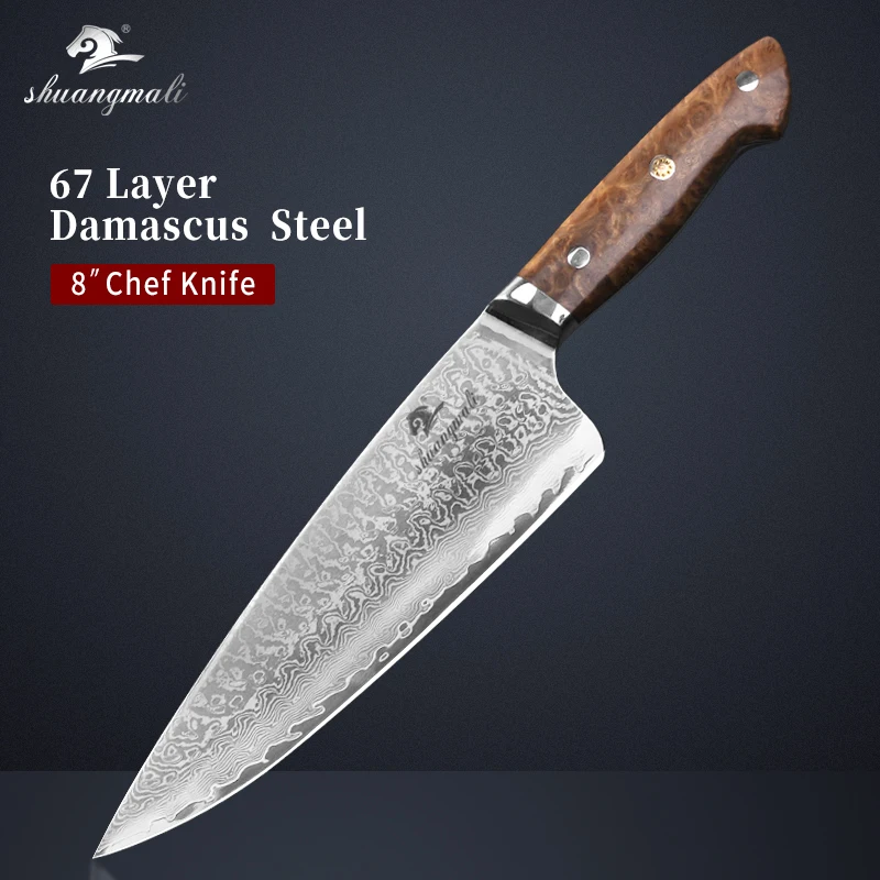 

8 Inch Kramer Damascus Home Cooking Chef Knife