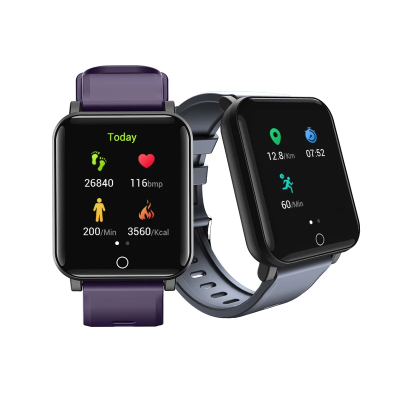 

And Hea Social Distance Body Temperature Blood Oxygen Pulse Oximeter Spo2 Sensor with SDK API Smart Watch with Blood Pressure