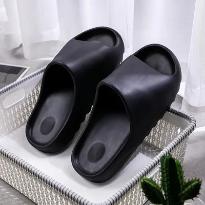 

Summer Slippers 2021 Logo Custom Unisex Designer Men Slipper Yezzy Sandals Plus Size Yezzy Slides Women, Picture