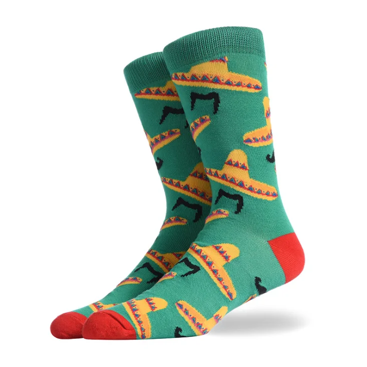 

Mens Dress Socks - custom Fun Colorful Socks for Men Cotton Patterned Fashion Mens Socks