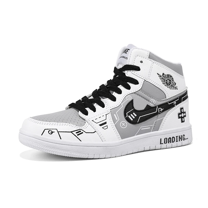 

Couples Fashion Classic Basketball Style Shoe Retro Designer Women Men Casual Walking Shoes