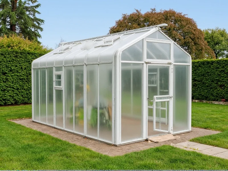 Four types of DIY greenhouse kits for home gardens