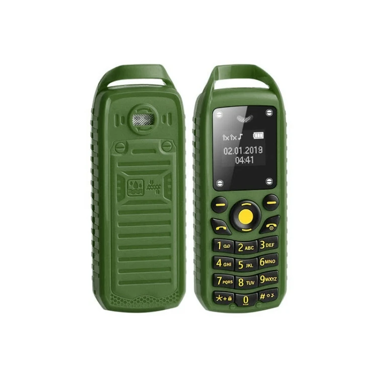 

Dropshipping B25 Mini Rugged Phone Hands Free Bt Dialer Headphone Tough Phones Dual SIM 2G GSM cellular phone