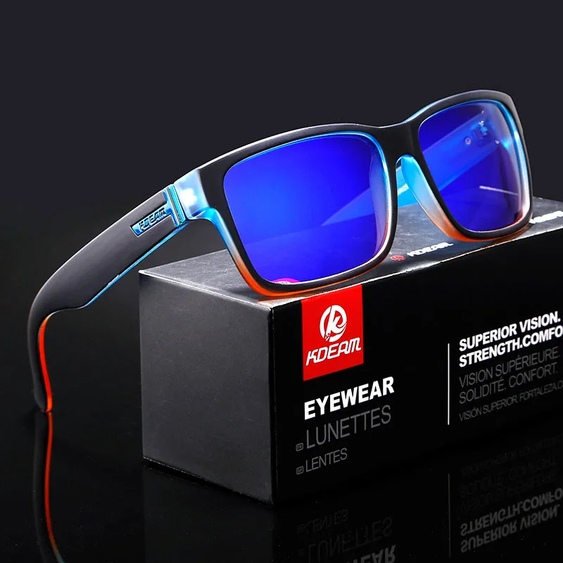 

KDEAM Polarized UV400 Photochromic gafas lentes de sol Trending 2021 Fashion Sports Sunglasses, Custom colors