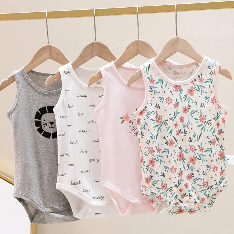 

AustinBella/wholesale baby boy summer clothes clothing for babies newborn toddler short sleeve romper jumpsuit cotton bodysuit