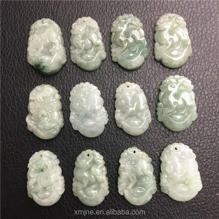 

Certified Grade A Jade Myanmar Jadeite Jade Trumpet Zodiac Manufacturer Wholesale