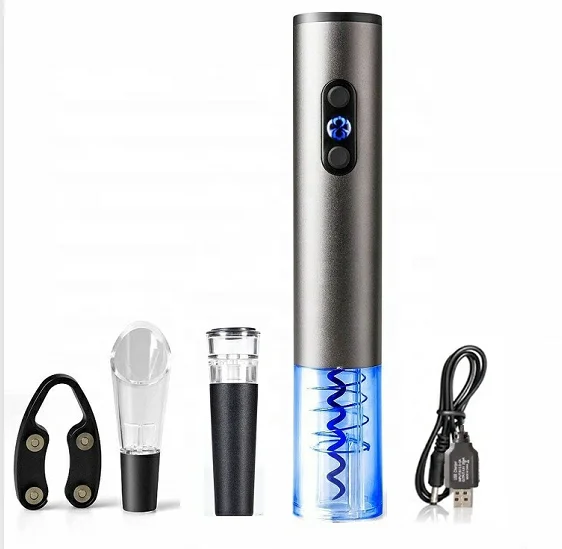 

Innovative Home Gadget 2020 Amazon Rechargeable Cordless Electric Wine Opener Gift Set Gift Box Best Seller, Customized