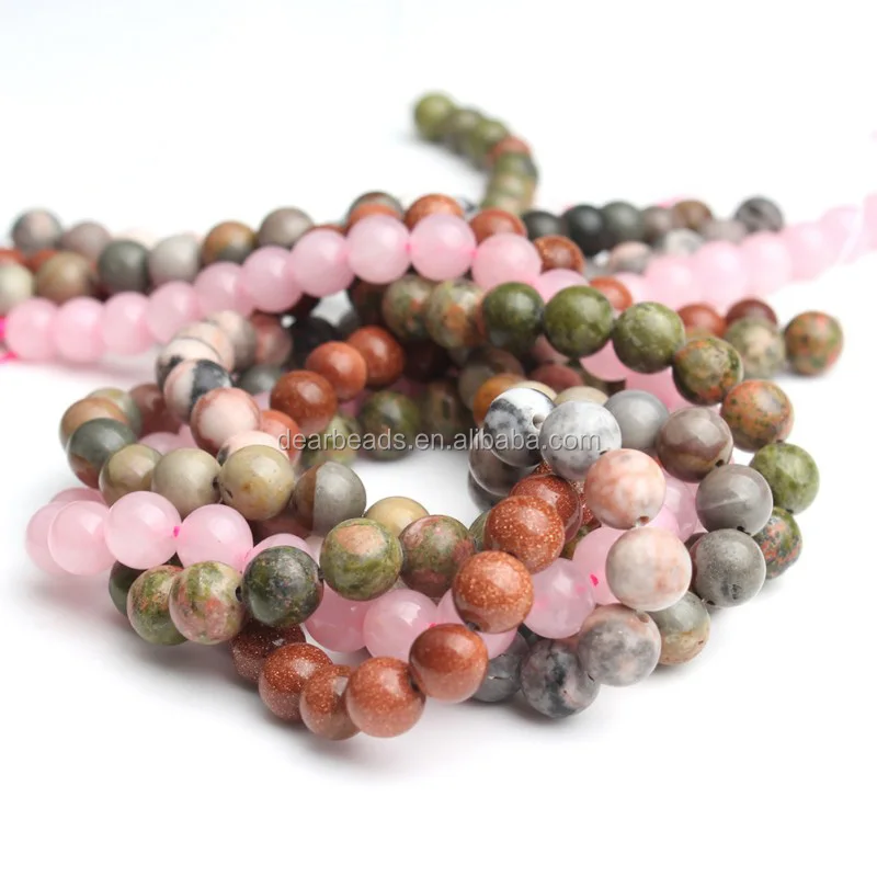 
Wholesale Jade Tiger Eye Amethyst Tourmaline Lava Agate Beads Crystal Natural Gemstone Stone Beads for Jewelry Making 4-12mm 