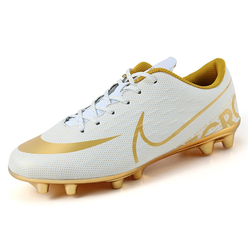 

outdoor soccer shoes electroplate sole TF football shoes sport shoes