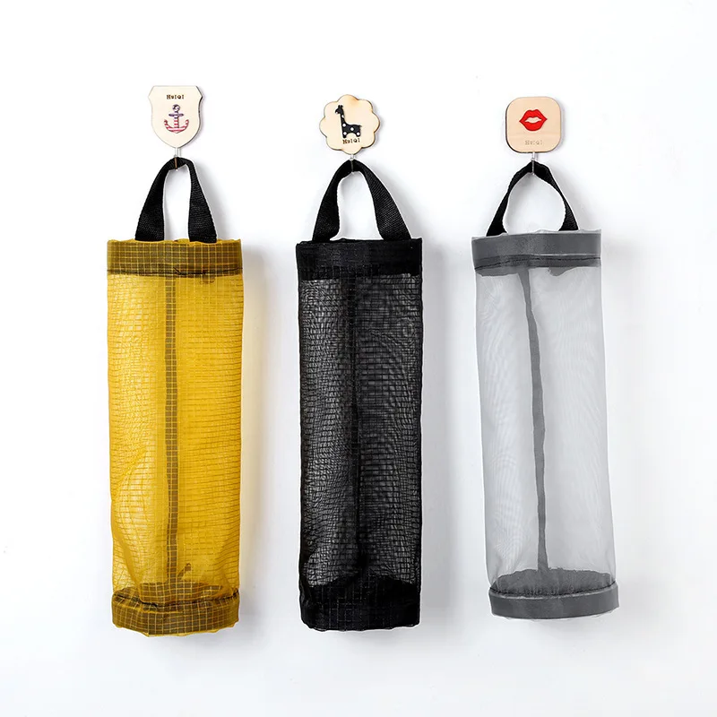 

Twinkle Wall Hanging Convenient Extraction Box Round Storage Bag for garbage bags