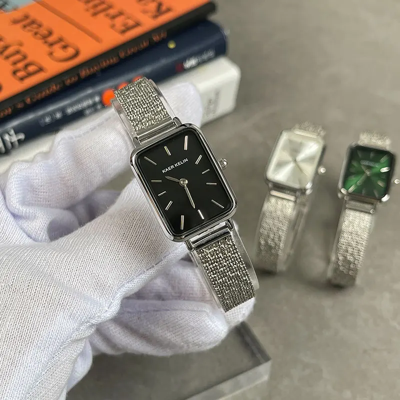 

Brand Luxury Women Square Bracelet Watches For Women Fashion Rose Stainless Steel Quartz Clock Ladies Wrist Watch Gift