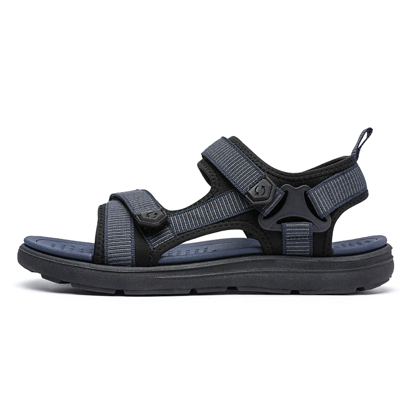 

2022 New Men Style casual shoes Wholesale New Arrival Men Outdoor Strappy Rope Flat Thong Sandals, Green,grey,black