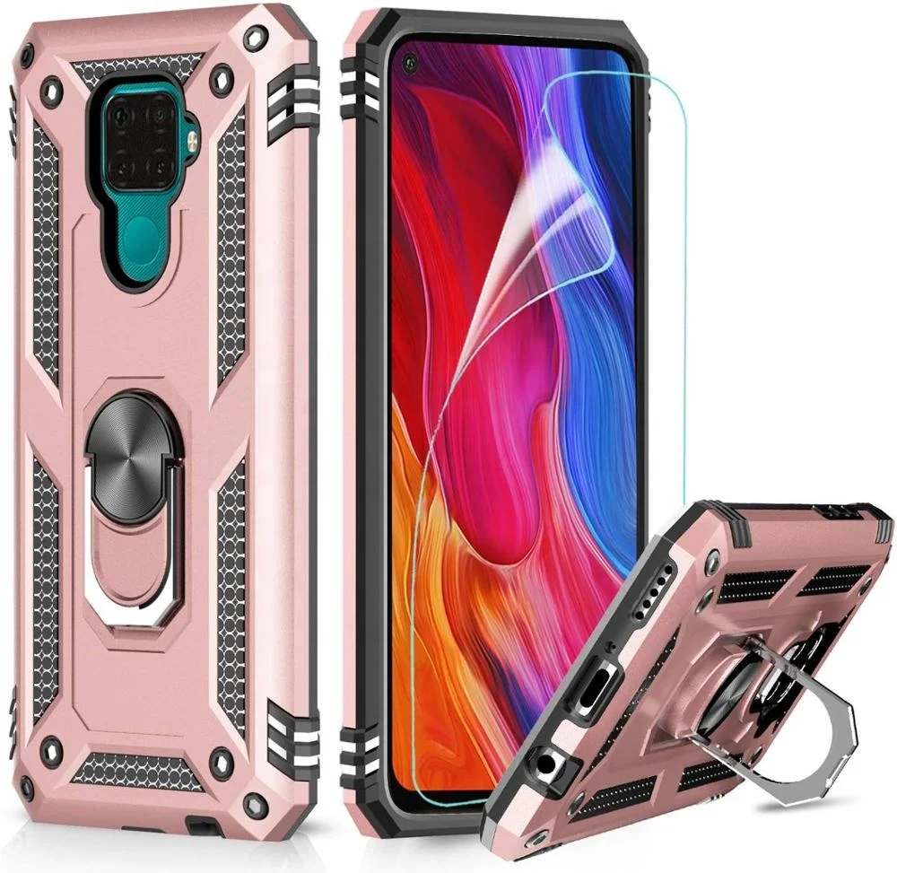 

LeYi phone case jelly For Huawei Mate 30 Lite Case with HD Screen Protector shockproof, Colors optional