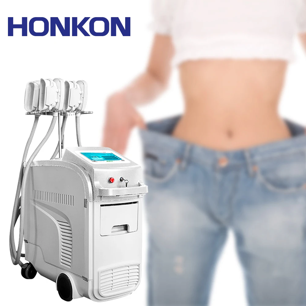 

HONKON Professional Freeze Fat Weight Loss Machine For Body Kryolipolyse Cryolipolysis Cryo Machine For Sale