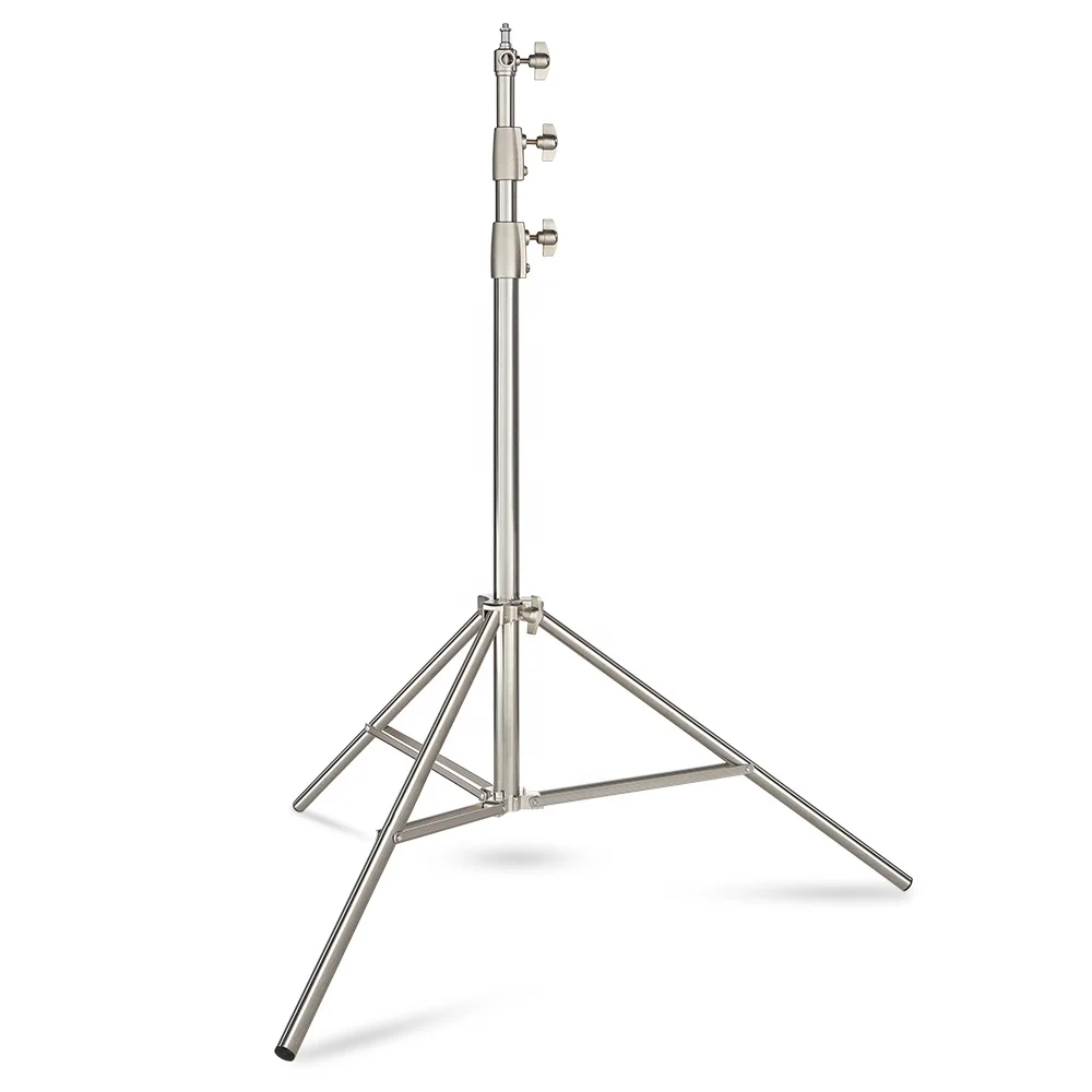 

Stainless Steel 2.7M Heavy Duty Light Stand Tripod with for Photo Studio Softbox Video Flash Umbrellas Reflector Lighting