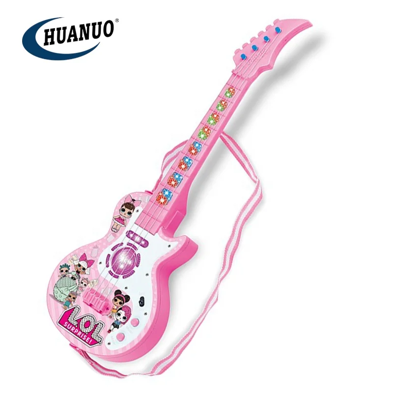 stuk Reorganiseren Chemicaliën Princess Toy Prink Color Electric Musical Plastic Guitar Toy For Girl - Buy  Guitar Toy,Plastic Guitar Toy,Toy Guitar Product on Alibaba.com