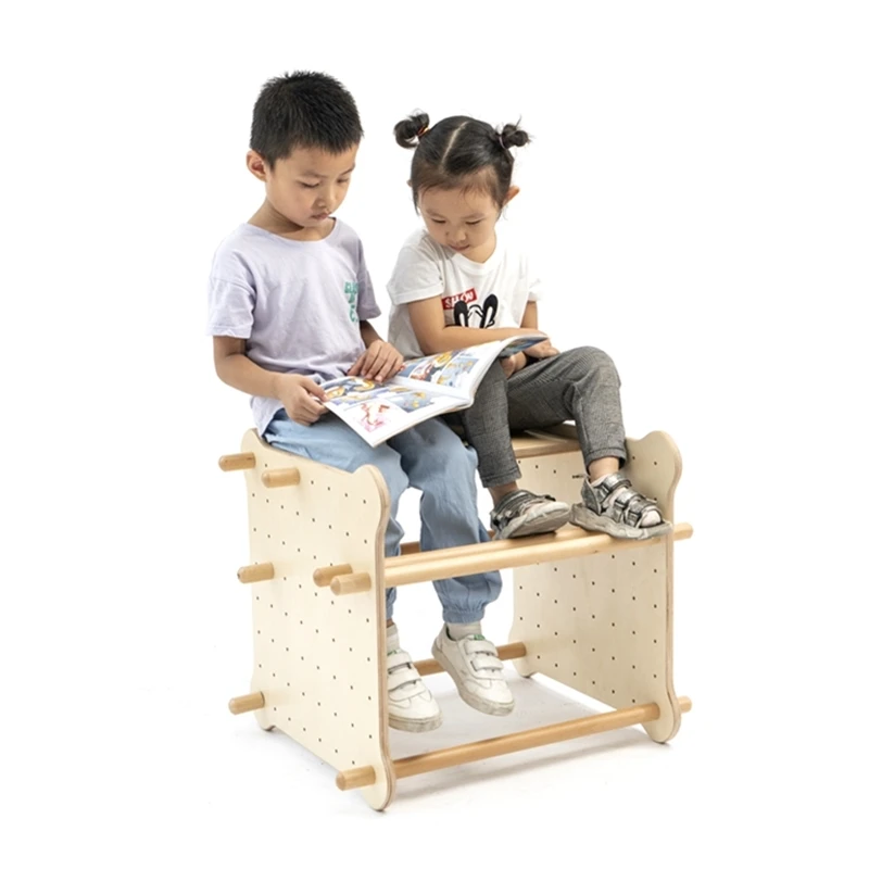 

Funny children educational DIY montessori kit assemble work toy wooden chair