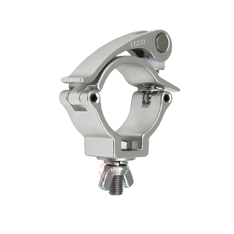 Customized Screw Quick Release 48  to 51mm 100kg Stage Lights Clamp for LED Light Spotlight Truss