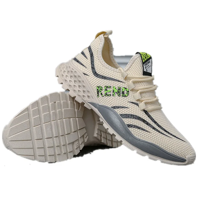 

Spring new breathable shoes men's shoes running casual sports shoes shose, As picture