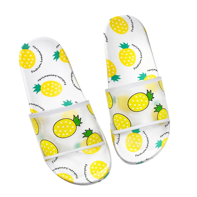 

2020 new indoor and outdoor slippers lovely fruit women's slippers