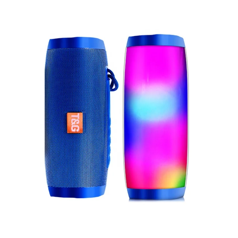 

TG157 Wireless Speaker LED Portable Boom Box Outdoor Bass Sound Box with Mic Support TF FM Portable BT Speaker