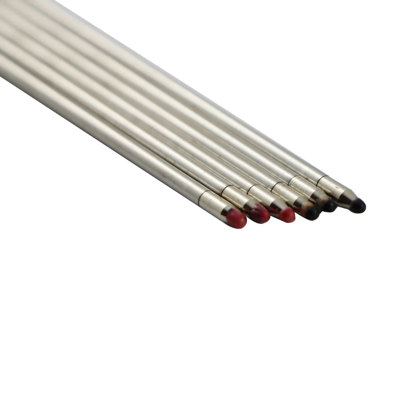 
Import Ink Refill For Metal Pen Cheap Custom Logo Slim Black Blue 68mm Medium Tip Ball Point Pen Refill Swiss 