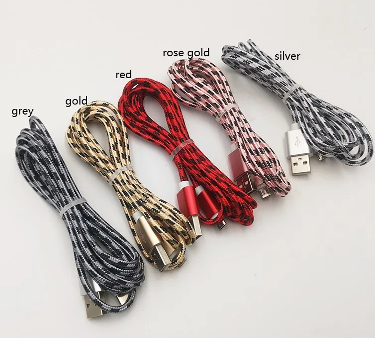 

Factory Free Sample 1M Mobile Phone Nylon Braided 2.0A Micro Charger USB Cable for Android