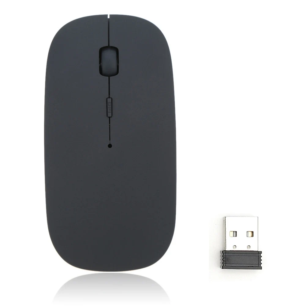 

Wireless Mouse Optical-Mice Ergonomic-Mause Laptop LED Backlit BT Silent Rechargeable