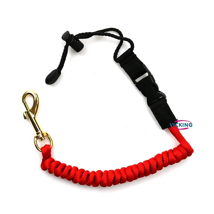 

Vicking kayak paddle leash length high strength big wave paddle leash for kayak, Red & black