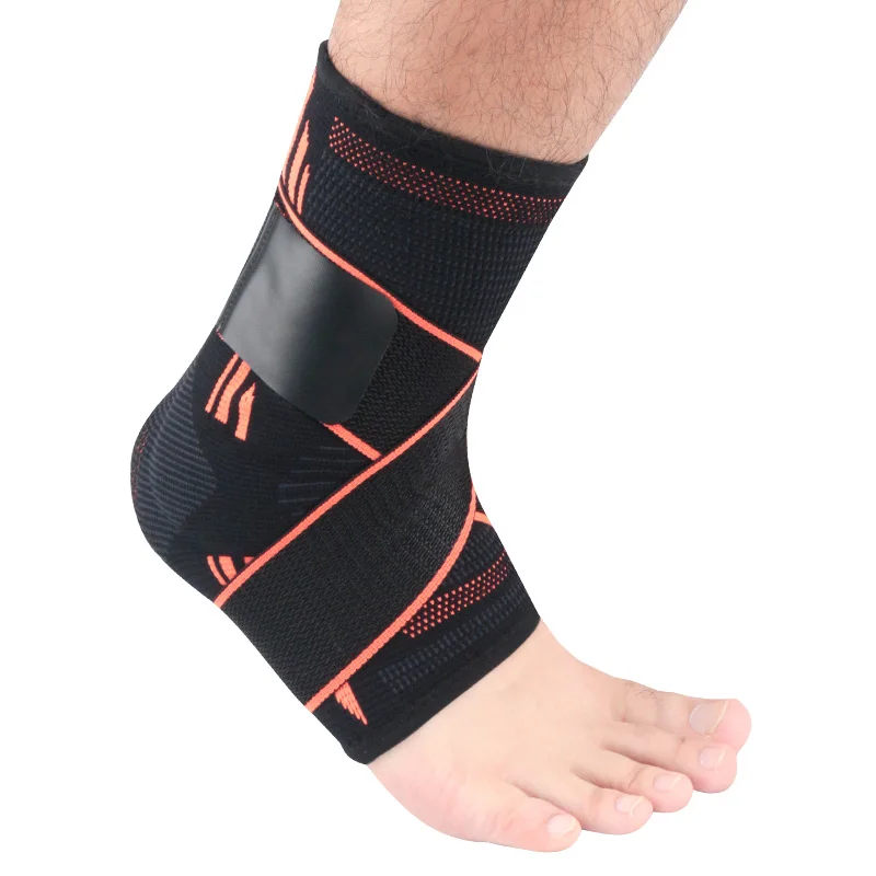 

Elastic Ankle Support Wrap With Anti-Slip Silicone Strap Adjustable Ankle Strap Support Men Women