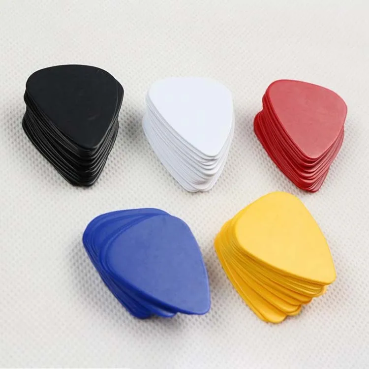 

ABS Guitar Picks Guitar Accessory 0.46mm 0.76mm thickness, Multi color(random color)